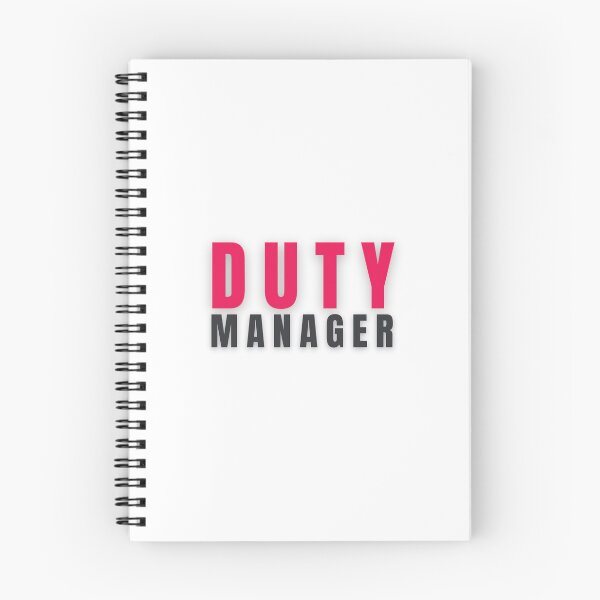 Item preview, Duty Manager designed and sold by Hoteliers.