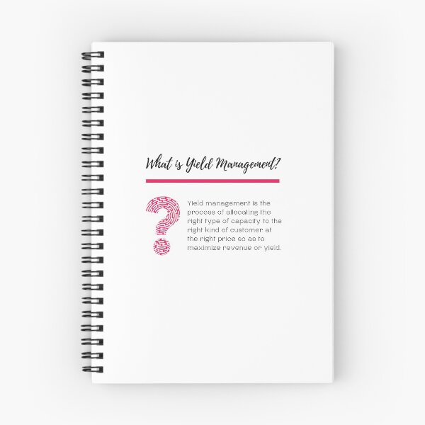Item preview, Yield Revenue Management designed and sold by Hoteliers.