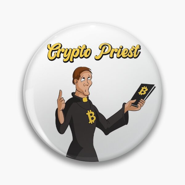 Item preview, Crypto Priest The Bitcoin Bible designed and sold by DabGraphic.