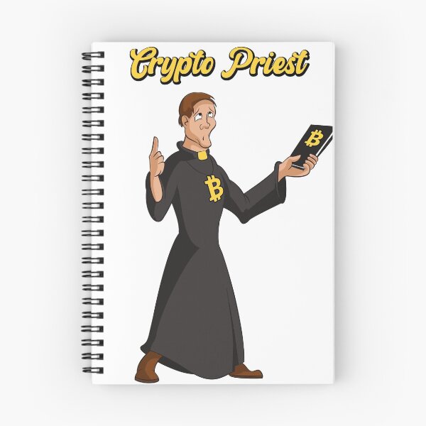 Item preview, Crypto Priest The Bitcoin Bible designed and sold by DabGraphic.