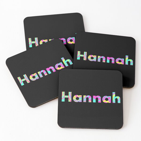 Aperçu de l'œuvre Nom personnalisé Hannah créée et vendue par ReniCreative.