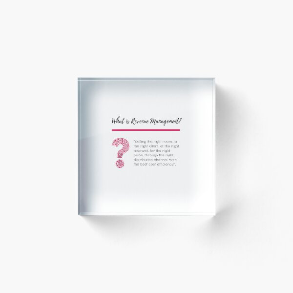 Item preview, Revenue Management designed and sold by Hoteliers.