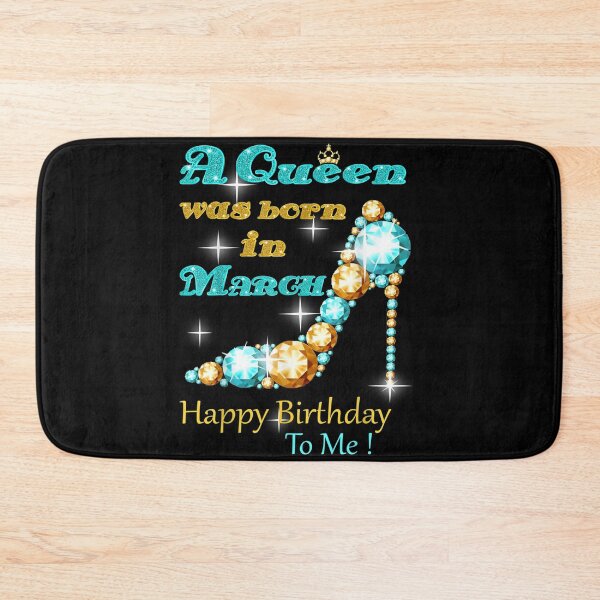 Item preview, Copy of A Queen Was Born In March Happy Birthday To Me #2 designed and sold by PauldroMartin.