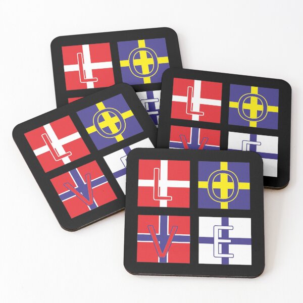 Item preview, Love Scandinavia Norway Sweden Finland Denmark designed and sold by AndiHK.
