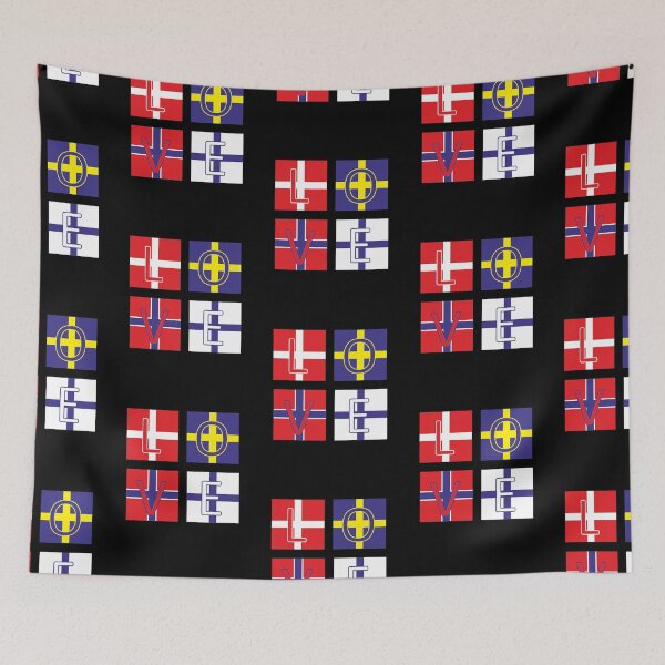 Item preview, Love Scandinavia Norway Sweden Finland Denmark designed and sold by AndiHK.