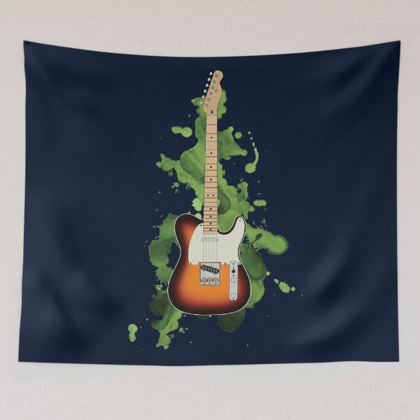 Item preview, T-Style Electric Guitar Sunburst and Maple designed and sold by nightsworthy.