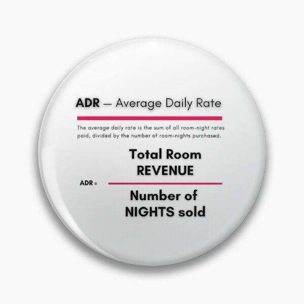 Item preview, Revenue Management Average Daily Rate ADR designed and sold by Hoteliers.