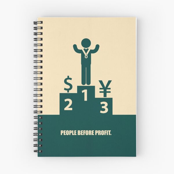 Item preview, People Before Profit - Inspirational Quotes designed and sold by Labno4.