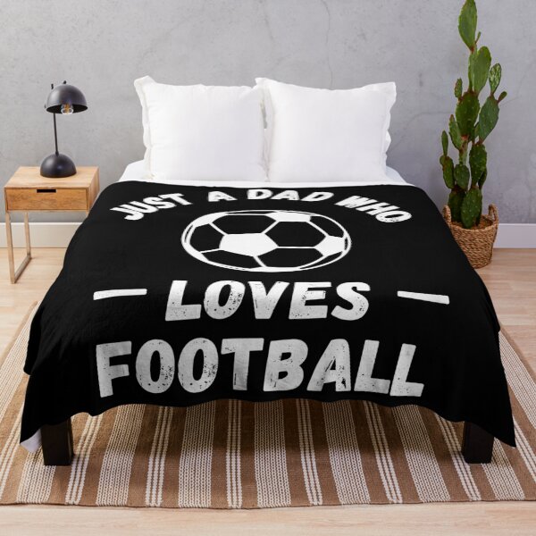 Item preview, Just a dad who loves football designed and sold by TheGreenGoat.