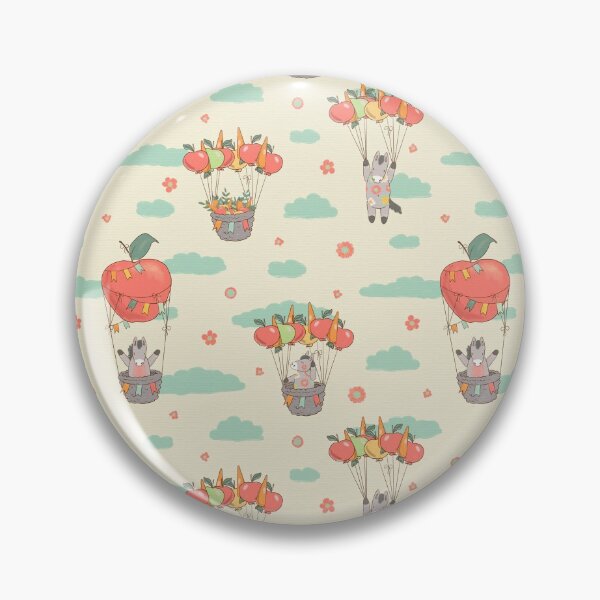 Item preview, Cute horses on airballoons pattern designed and sold by Tayastore.