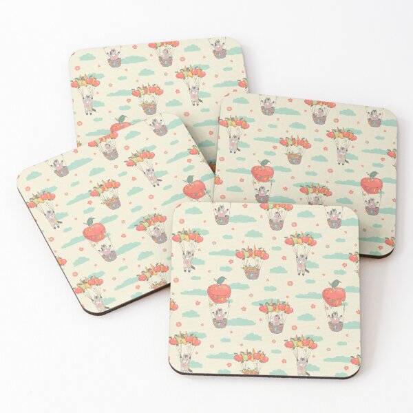 Item preview, Cute horses on airballoons pattern designed and sold by Tayastore.