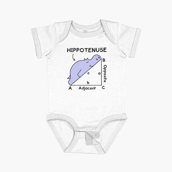 Artikel-Vorschau von Hippotenuse, Hypothenuse Mathe-Wortspiel, designt und verkauft von TashaVector.