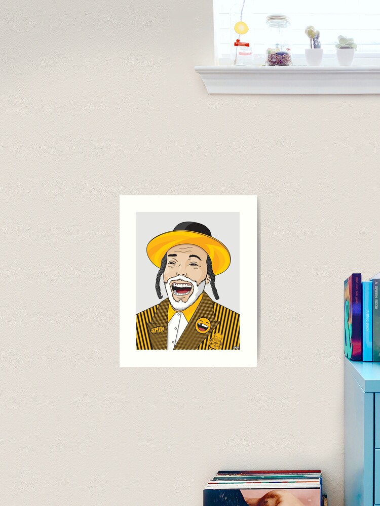 Thumbnail 1 of 3, Art Print, I can laugh - funny, smile | Modern and original jewish art designed and sold by SMIGONLINE.