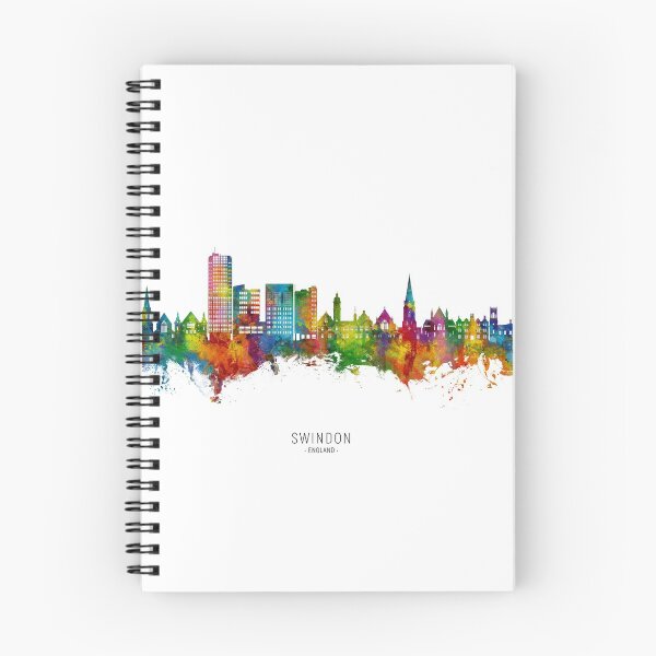 Item preview, Swindon England Skyline designed and sold by ArtPrints.
