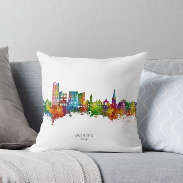 Item preview, Swindon England Skyline designed and sold by ArtPrints.