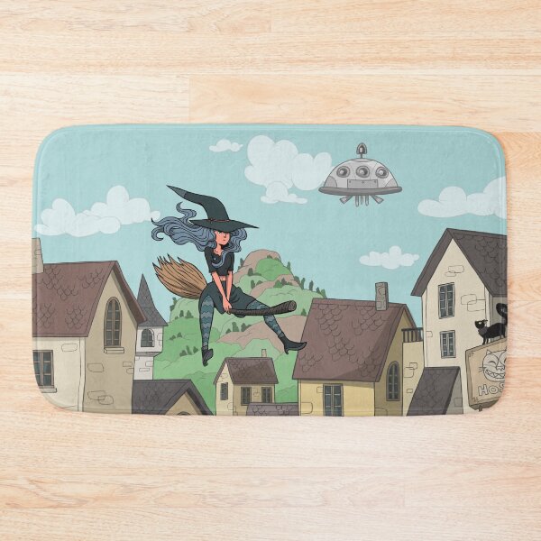 Item preview, the flying witch designed and sold by Shoppy2.