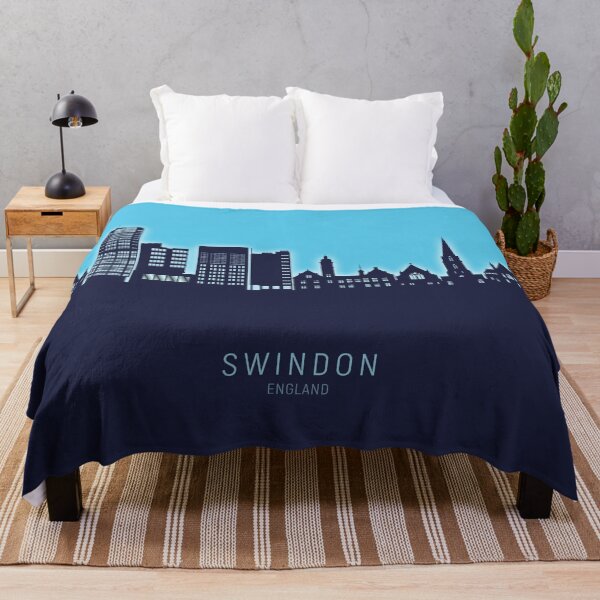 Item preview, Swindon England Skyline designed and sold by ArtPrints.