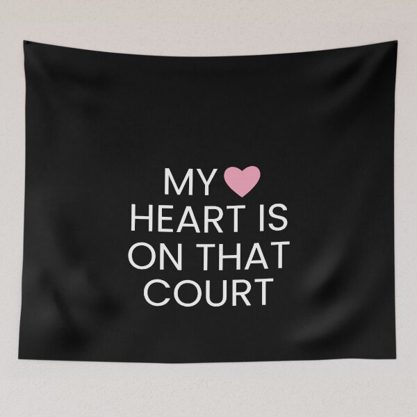 Item preview, My Heart Is On That Court - Tennis Player designed and sold by Superhero Gear.