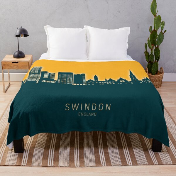 Item preview, Swindon England Skyline designed and sold by ArtPrints.