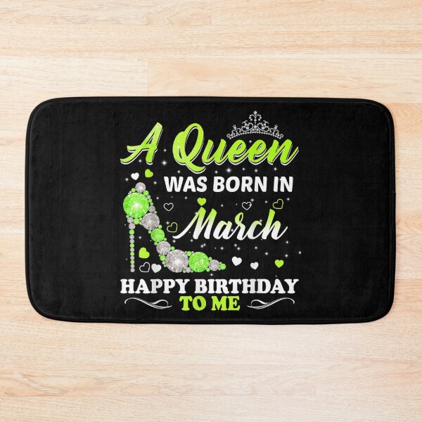 Item preview, Birthday - A Queen Was Born In March Happy Birthday #2 designed and sold by PauldroMartin.