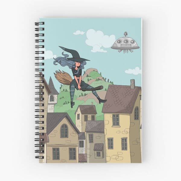 Item preview, the flying witch designed and sold by Shoppy2.