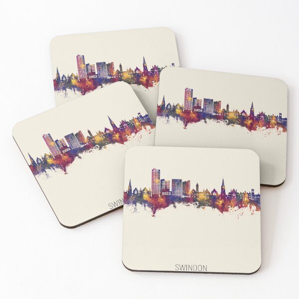 Item preview, Swindon England Skyline designed and sold by ArtPrints.