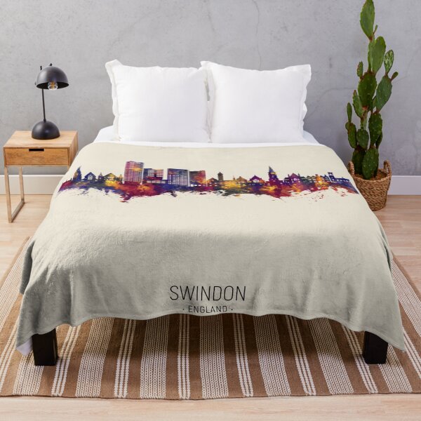 Item preview, Swindon England Skyline designed and sold by ArtPrints.
