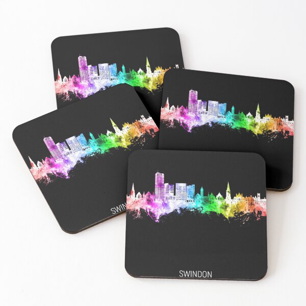 Item preview, Swindon England Skyline designed and sold by ArtPrints.
