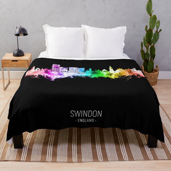Item preview, Swindon England Skyline designed and sold by ArtPrints.