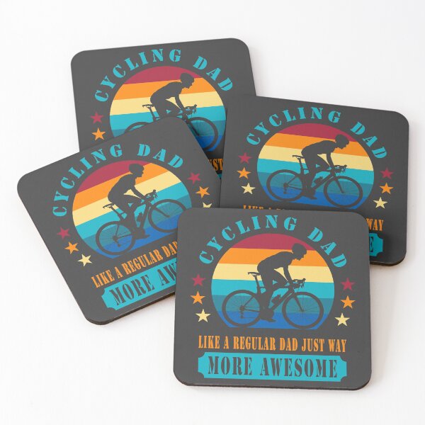 Item preview, Cycling Dad More Awesome - Father Cyclist Road Bike Cycling Daddy Gift designed and sold by grinta2021.