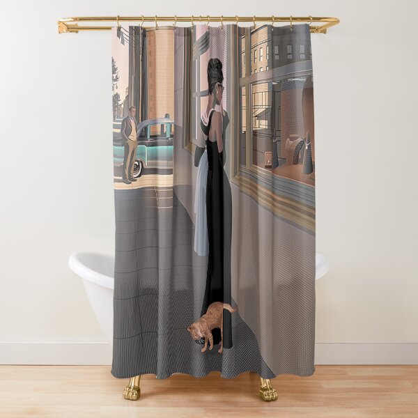 Breakfast At Tiffany's Shower Curtain