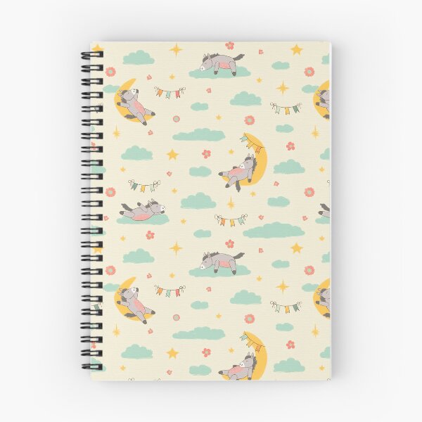 Item preview, Cute horses sleeping on Moon pattern designed and sold by Tayastore.