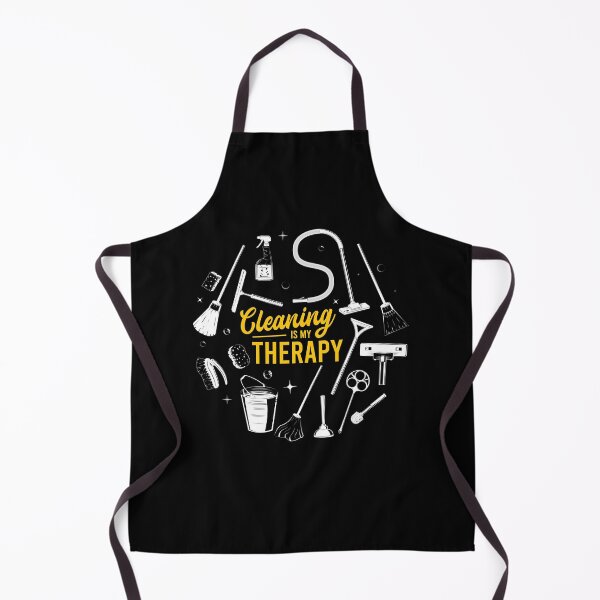 Item preview, Cleaning Is My Therapy Housewife Housekeeping Mom Vacuum Top Housewife Mother's Day Wife Mommy Parenting Parent designed and sold by shirti.