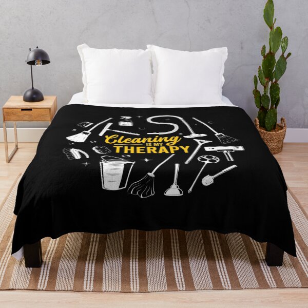 Item preview, Cleaning Is My Therapy Housewife Housekeeping Mom Vacuum Top Housewife Mother's Day Wife Mommy Parenting Parent designed and sold by shirti.