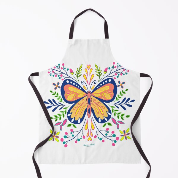 Item preview, Modern Butterfly with Botanical Patterns  designed and sold by Shalini Bisht.