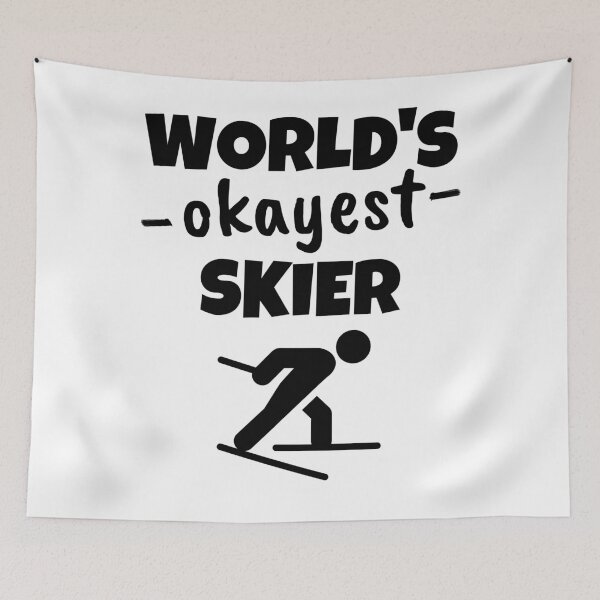 Item preview, World's okayest skier designed and sold by TheGreenGoat.