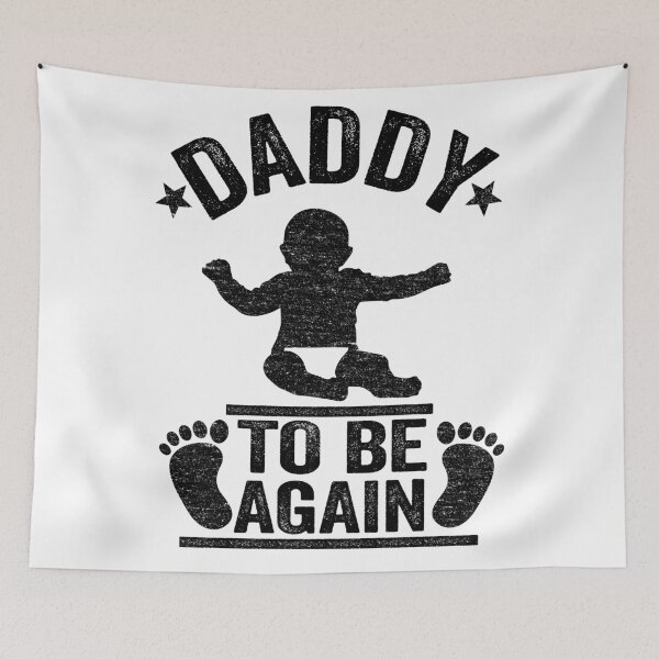 Item preview, Daddy To Be Again New Dad 2nd Father Second Time Future Father designed and sold by Stronzi.