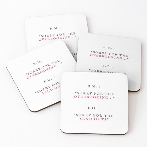 Item preview, Sorry for Overbooking designed and sold by Hoteliers.