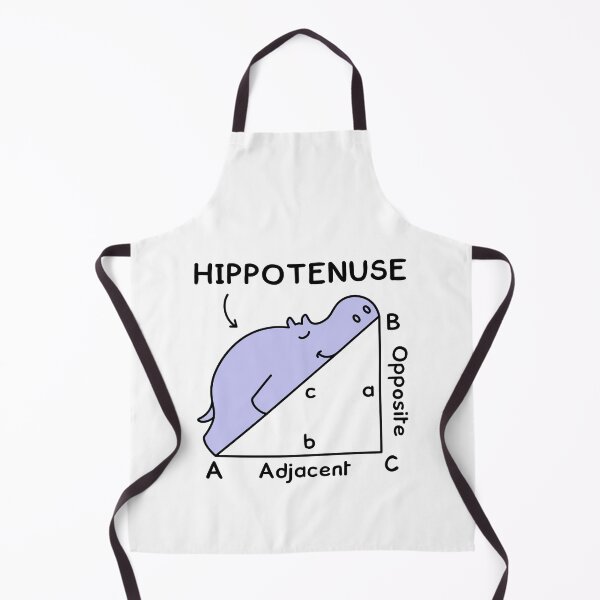 Item preview, Hippotenuse, Hypotenuse Math Pun designed and sold by TashaVector.