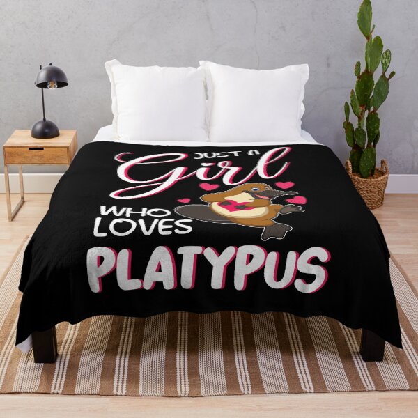 Item preview, Just A Girl Who Loves Platypus designed and sold by BLake77777.