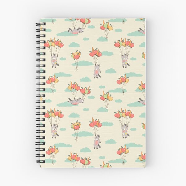 Item preview, Cite horses flying on balloons pattern designed and sold by Tayastore.