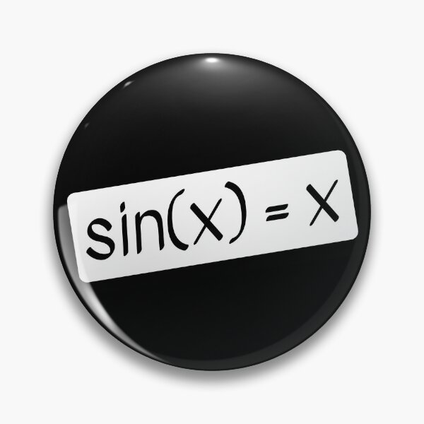 Item preview, Sine of X equals X, funny math & engineering joke designed and sold by TalesOfScience.