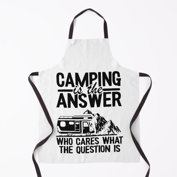 Item preview, Camping Is The Answer Funny Outdoor Camper Gift Glamping designed and sold by Stronzi.