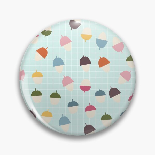 Item preview, Acorn Pattern on Blue Background designed and sold by kapotka.