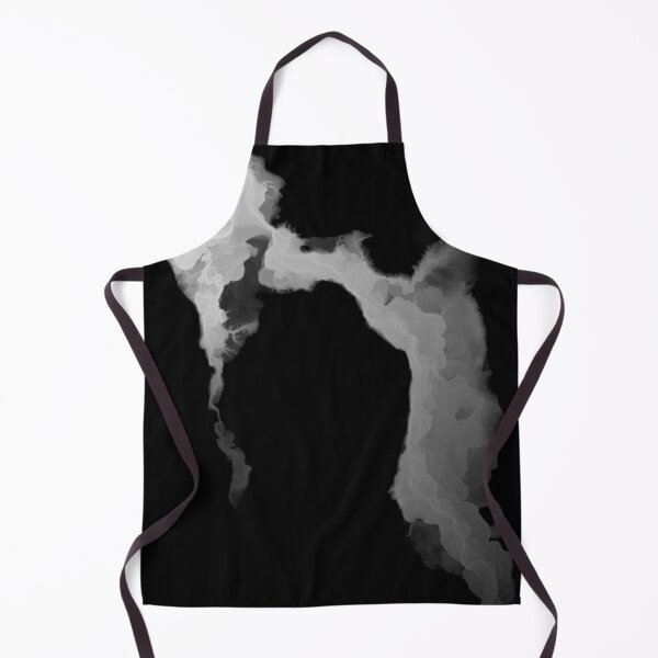 Item preview, Artsy River Map - Reisaelva, Norway (Black&White) designed and sold by Henrik Gulliksen Schüller.