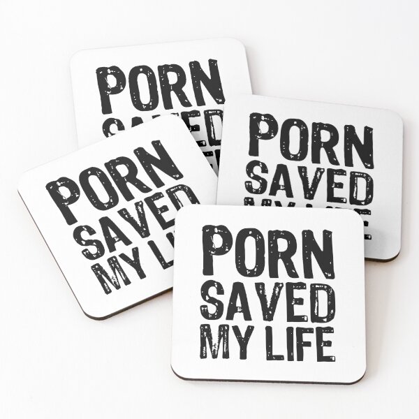 Item preview, Porn Saved My Life designed and sold by The "I Love Everything" Shop.