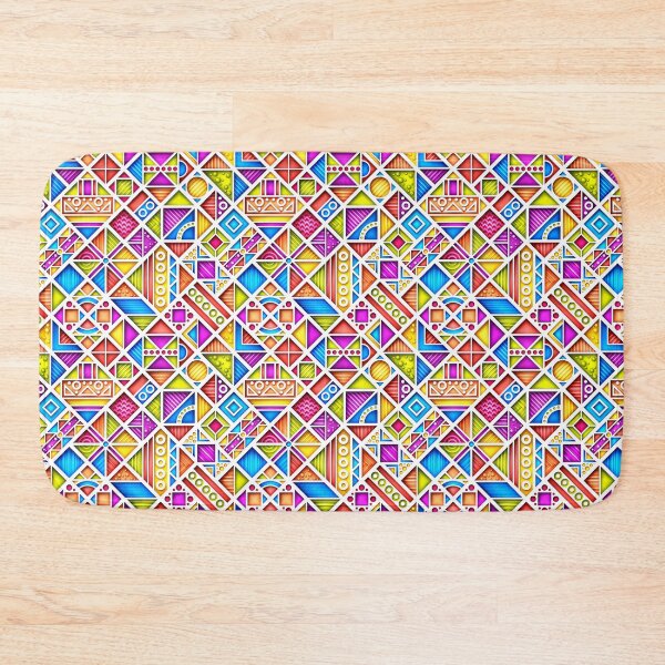 Item preview, 3d Colorful Geometric Pattern, Crazy Print designed and sold by lissantee.