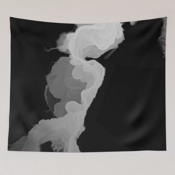 Item preview, Artsy River Map - Altaelva, Norway (Black&White) designed and sold by Henrik Gulliksen Schüller.