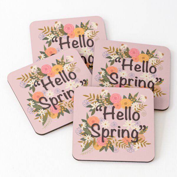 Item preview, Hello Spring Illustration designed and sold by rumanajdesigns.