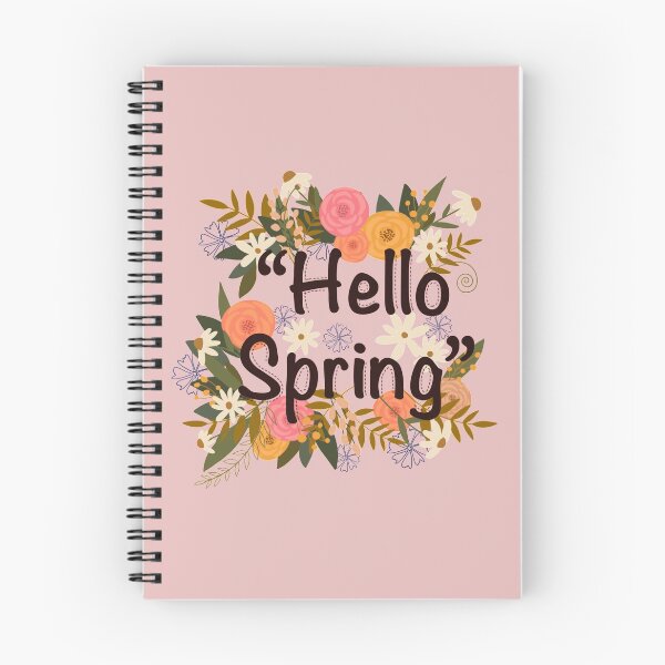 Item preview, Hello Spring Illustration designed and sold by rumanajdesigns.